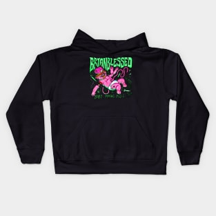 baby making music by brianblessed Kids Hoodie